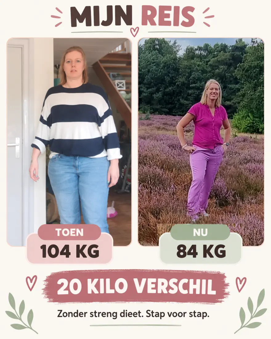 Yvette van De Fitte Mam: van 104 kilo naar 84 kilo, zonder streng dieet